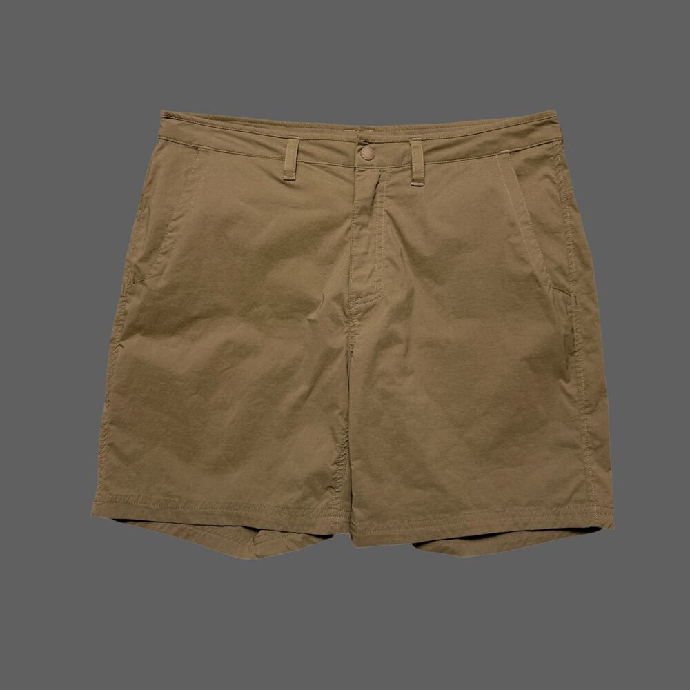 Mountain Hardwear Basin Trek Hiking Shorts Size 34 Dunes